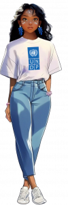 Una standing copy